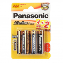 Panasonic LR03 Alkaline Power BL*6(4+2) (Батарейка)